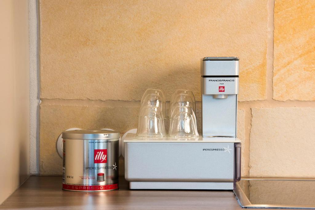 Kuchyň nebo kuchyňský kout v ubytování Burggarten Appartements Neuleiningen