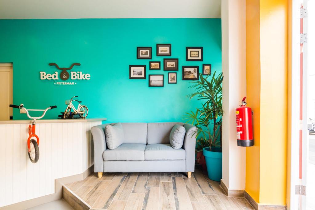 Posezení v ubytování Bed & Bike Curacao