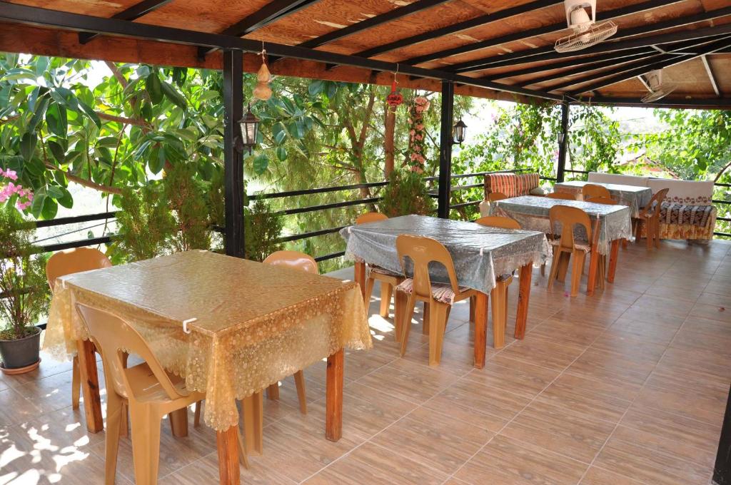 A balcony or terrace at Jet Pension