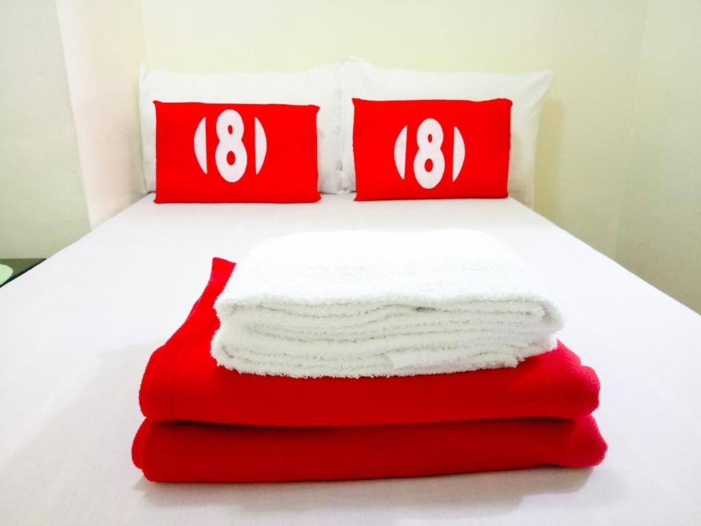 Postel nebo postele na pokoji v ubytování 8Hostel