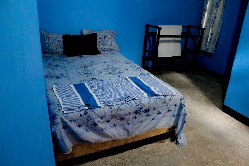 Postel nebo postele na pokoji v ubytování J hostel kandy