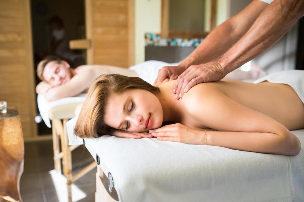 Lázně a/nebo wellness v ubytování Wellness Hotel Happy Star