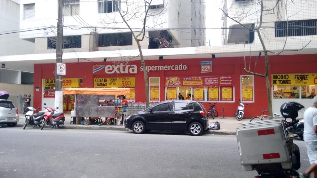  Apartamento estilo Studio em Santos ao Lado da Praia com Wi-Fi