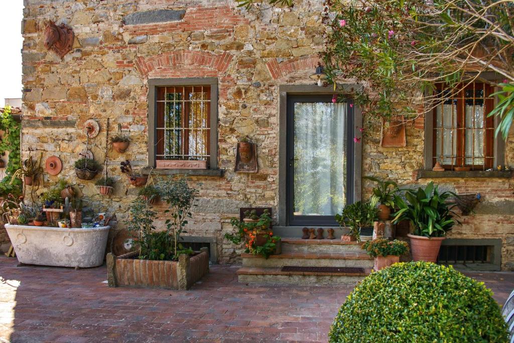 Zahrada ubytování Agriturismo Olmi Grossi