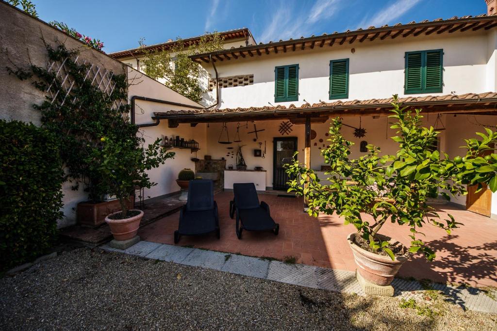 Zahrada ubytování Agriturismo Olmi Grossi