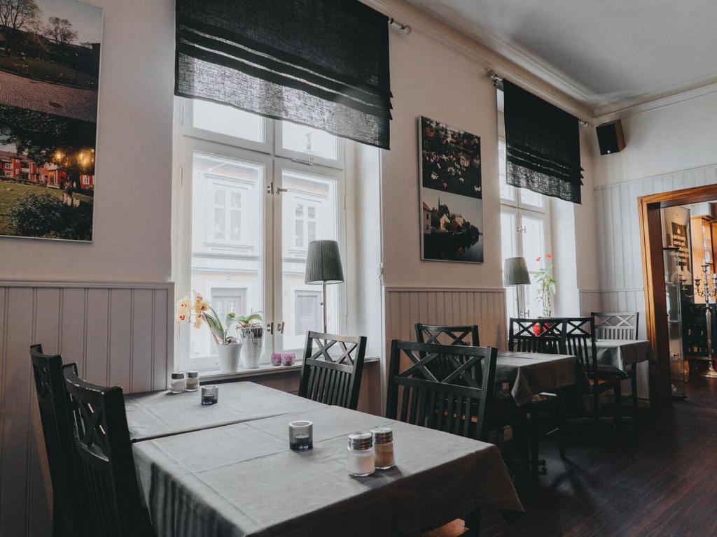 Posezení v ubytování Arboga Stadshotell