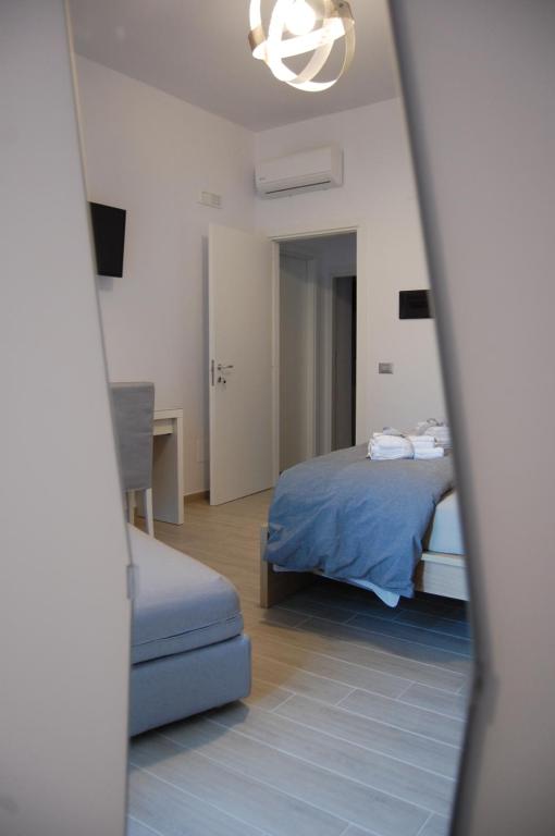 Łóżko lub łóżka w pokoju w obiekcie B&B da Francesco