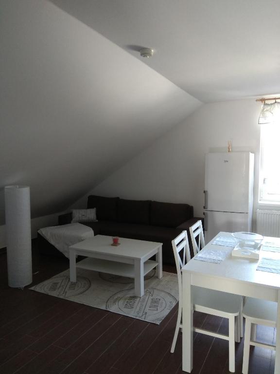 Część wypoczynkowa w obiekcie apartmány pod lesem