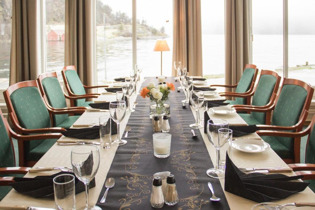 Nápoje v ubytování Ryfylke Fjordhotel