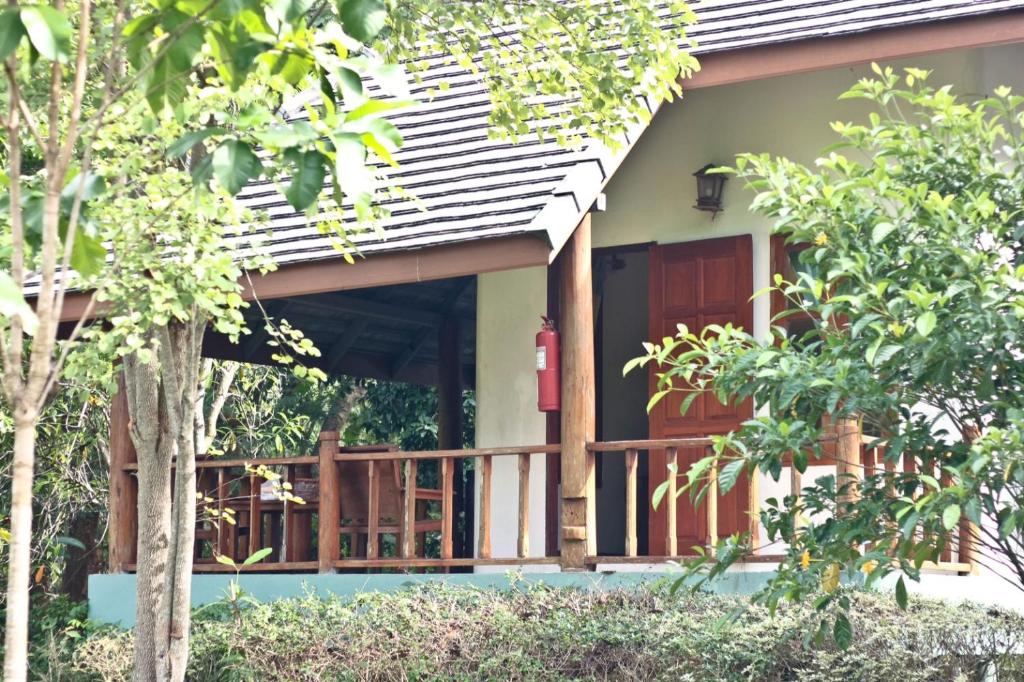 Zahrada ubytování Pai Flora Resort