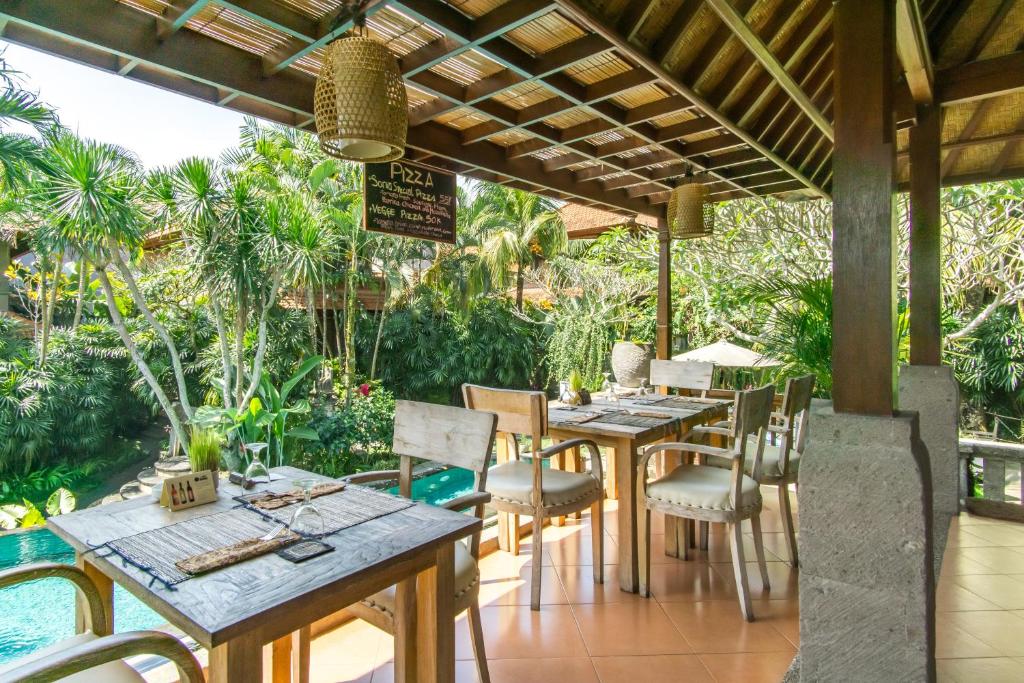 Zahrada ubytování Villa Sonia Ubud