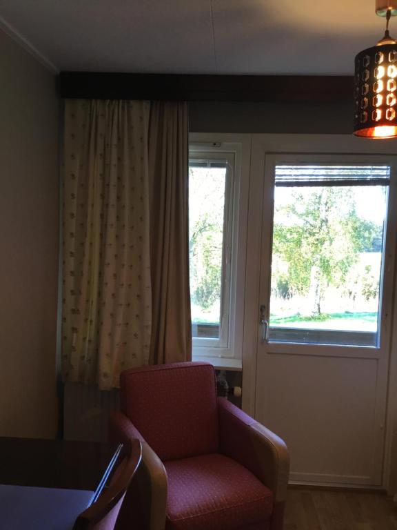Posezení v ubytování Dagsholm Hotell