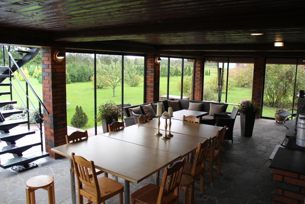 Posezení v ubytování Krapi Guesthouse