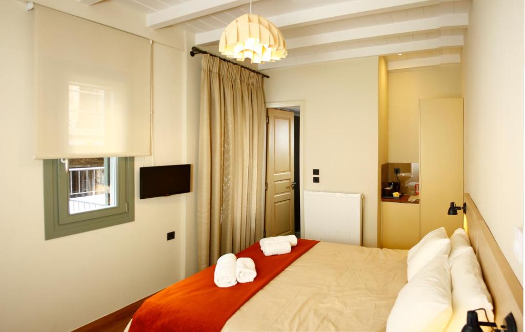Posteľ alebo postele v izbe v ubytovaní Kazas Luxury