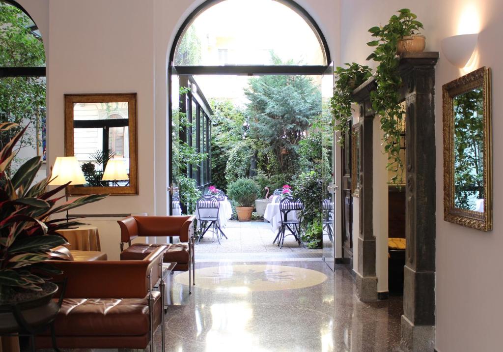 Zahrada ubytování Hotel Sanpi Milano