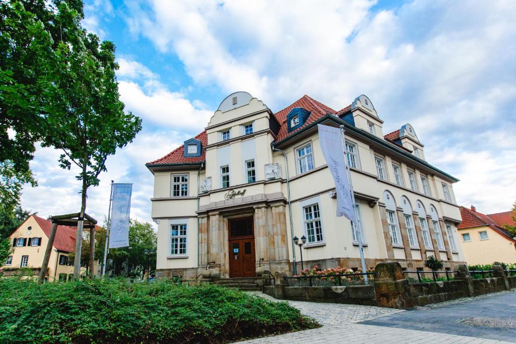 Budova, kde se aparthotel nachází