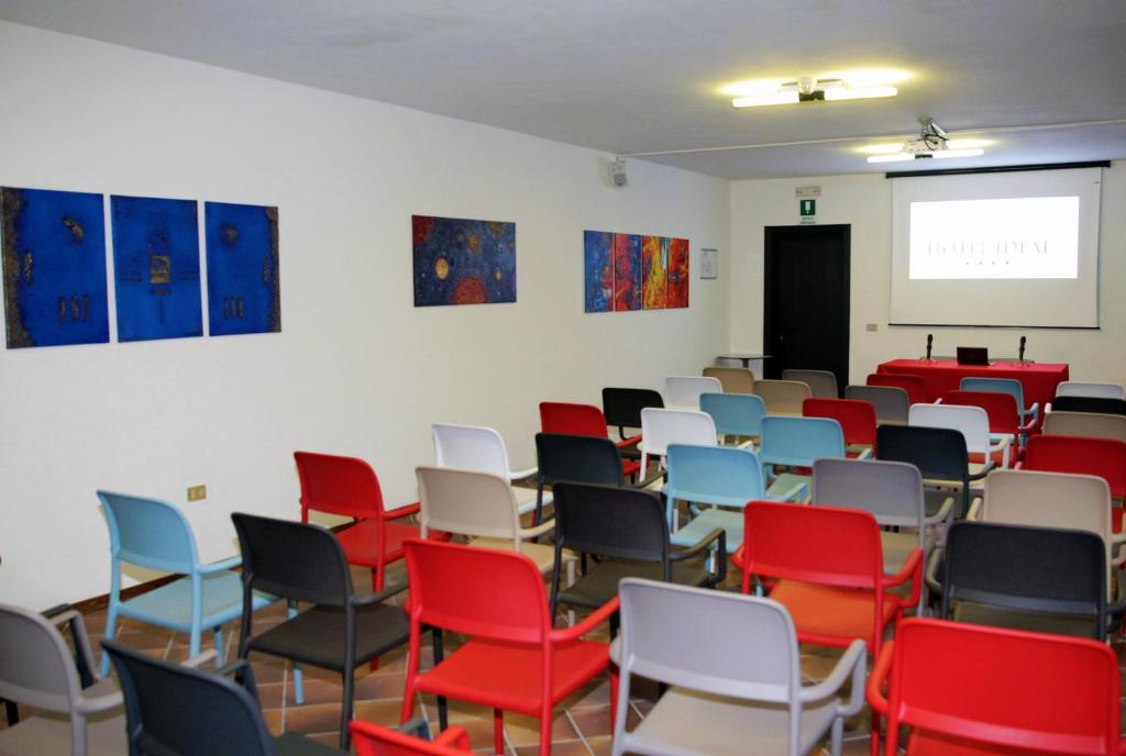 Posezení v ubytování Hotel Ideal