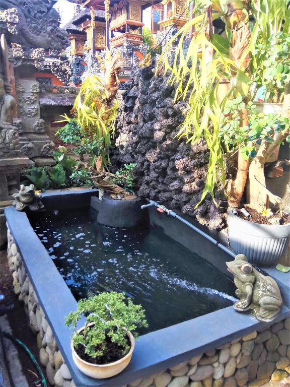 Zahrada ubytování Arjuna Homestay Ubud