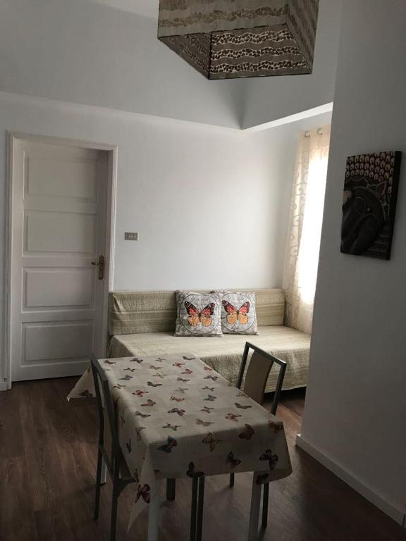 A seating area at Apartamentos La Concepción