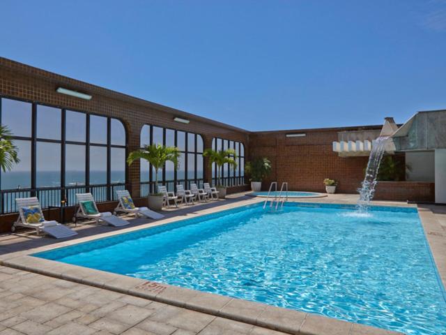 Πισίνα στο ή κοντά στο Flat praia Vila Velha ES