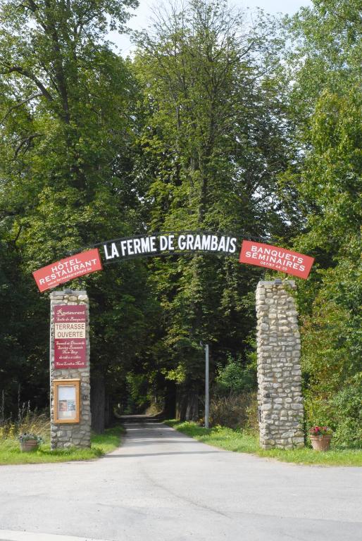 Certifikát, hodnocení, plakát nebo jiný dokument vystavený v ubytování Hotel Restaurant La Ferme de Grambais