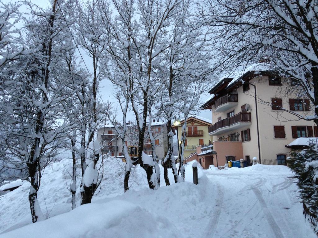 Casa Miramonti v zimě
