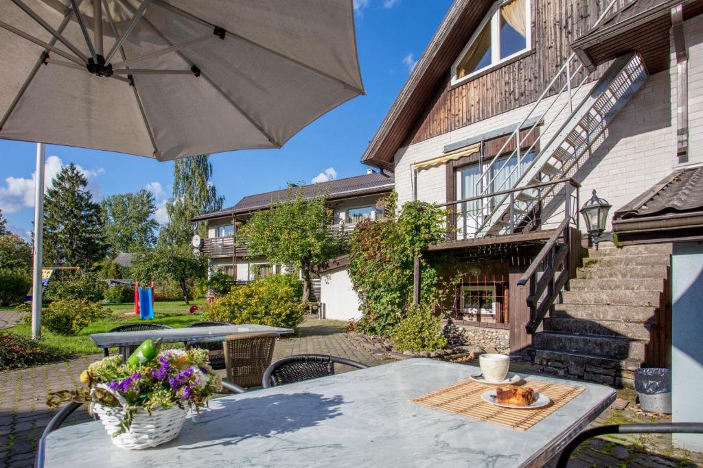 Zahrada ubytování Endla Hotell