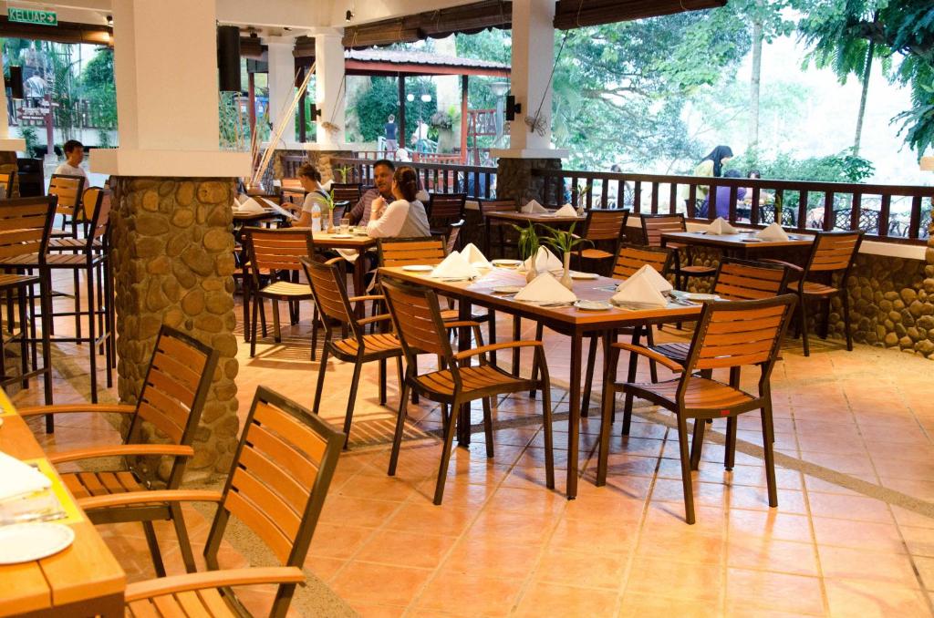 Restaurace v ubytování Mutiara Taman Negara