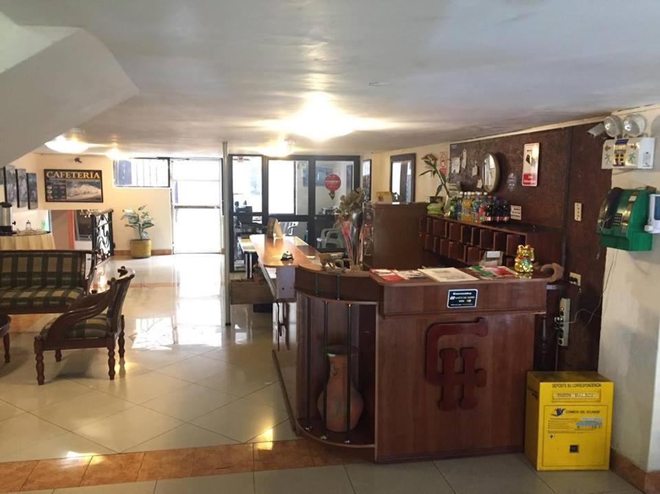 Lounge nebo bar v ubytování Hotel Cotopaxi