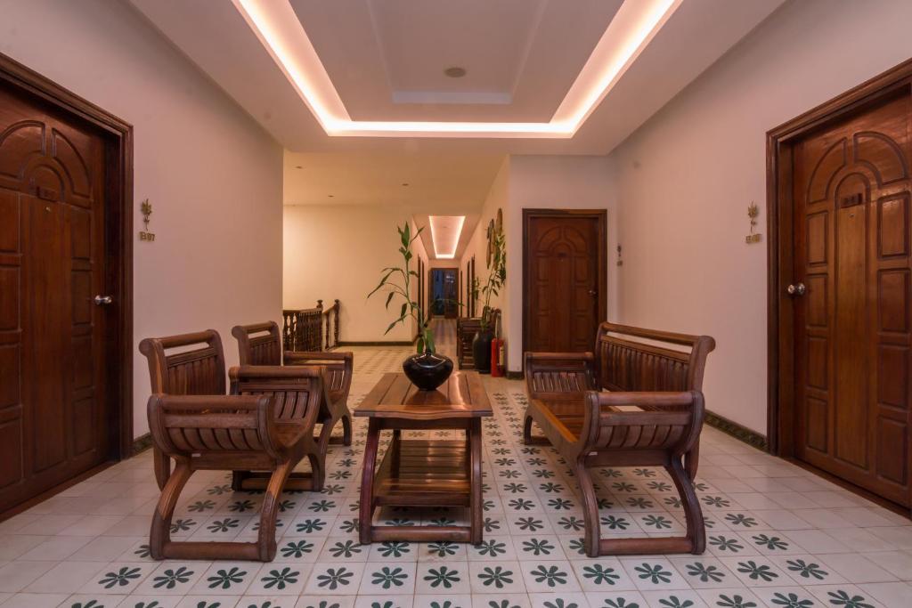 Posezení v ubytování Apsara Centrepole Hotel