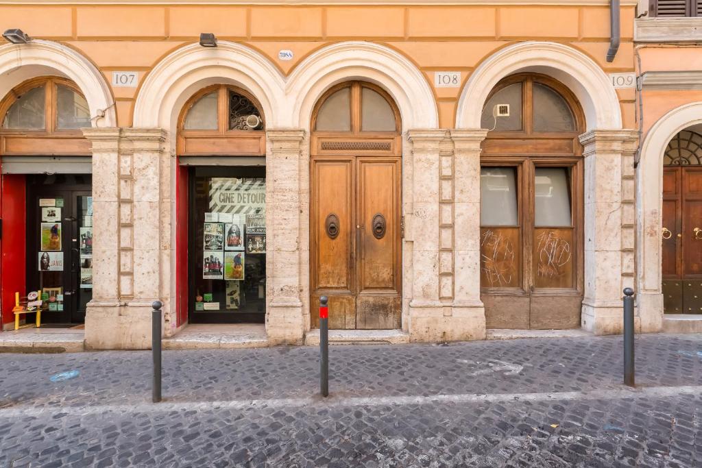 Fasada lub wejście do obiektu Monti Colosseum apartment