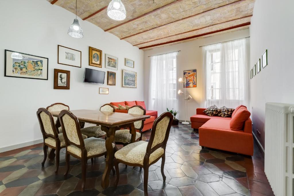 Część wypoczynkowa w obiekcie Monti Colosseum apartment