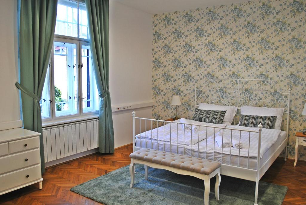 
Postelja oz. postelje v sobi nastanitve Villa Winter Prestige Apartments

