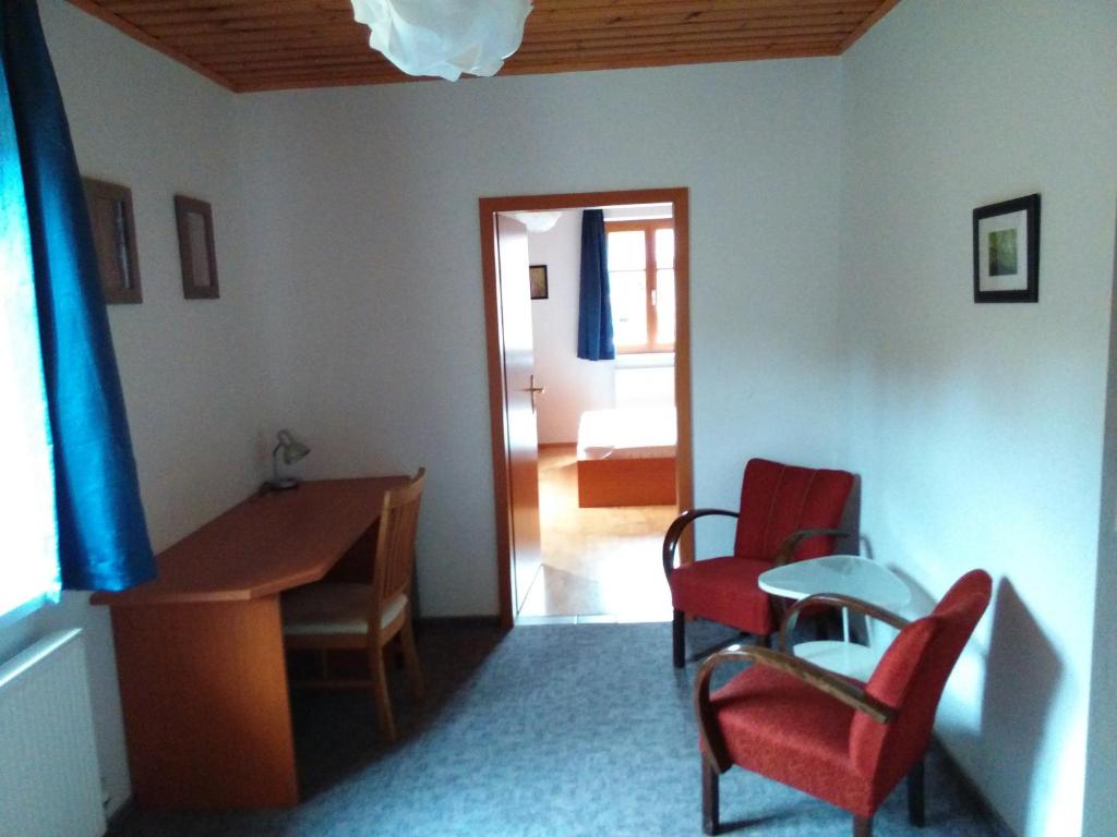 Posezení v ubytování Hotel Sonnenhof