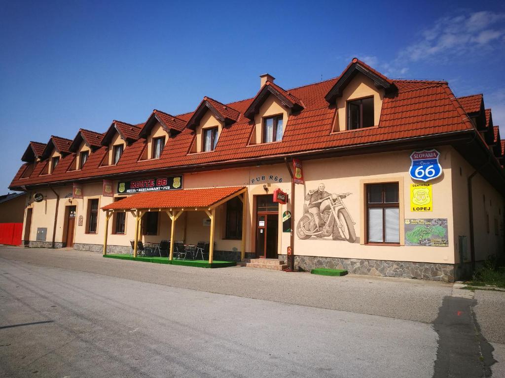 Budova, kde se motel nachází