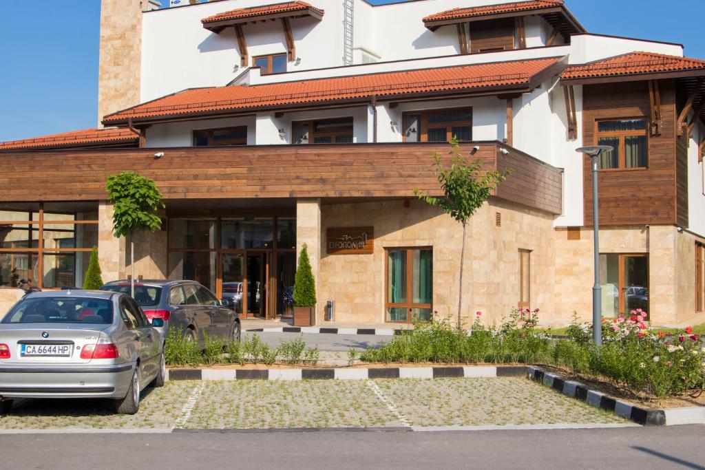 Budova, kde se hotel nachází