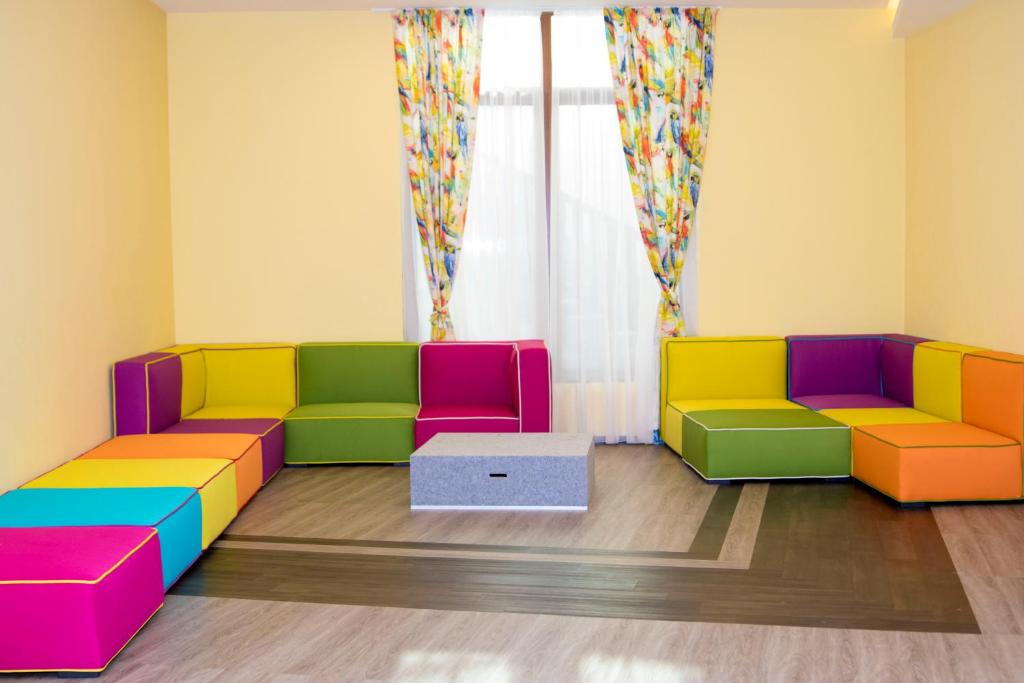 Posezení v ubytování Hotel Etropolia