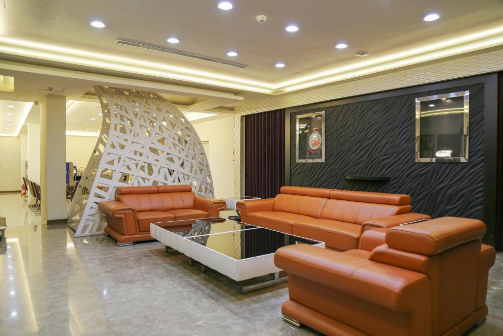 Posezení v ubytování 德瑞旅店Direct Hotel