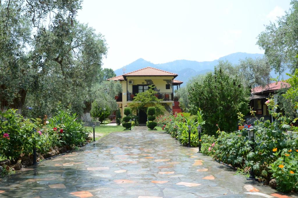 Zahrada ubytování Hotel Maria