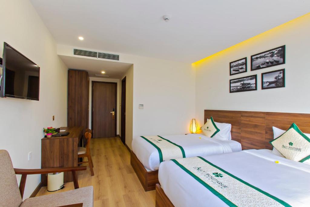 Phòng Deluxe 2 Giường Đơn Nhìn Ra Biển