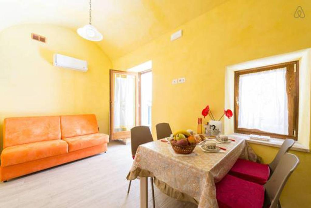 A seating area at Maisonrua'