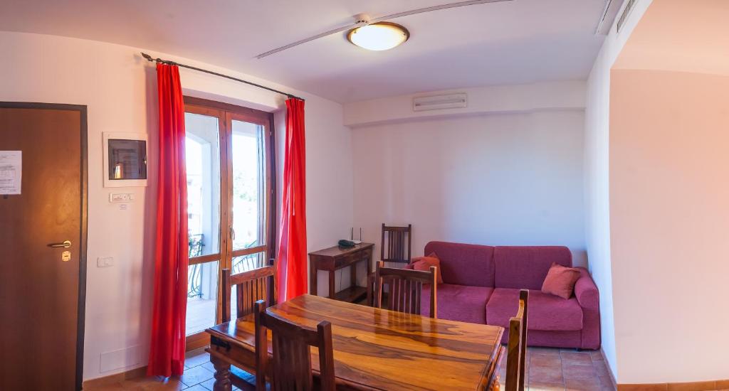 Posezení v ubytování Villaggio Le Querce