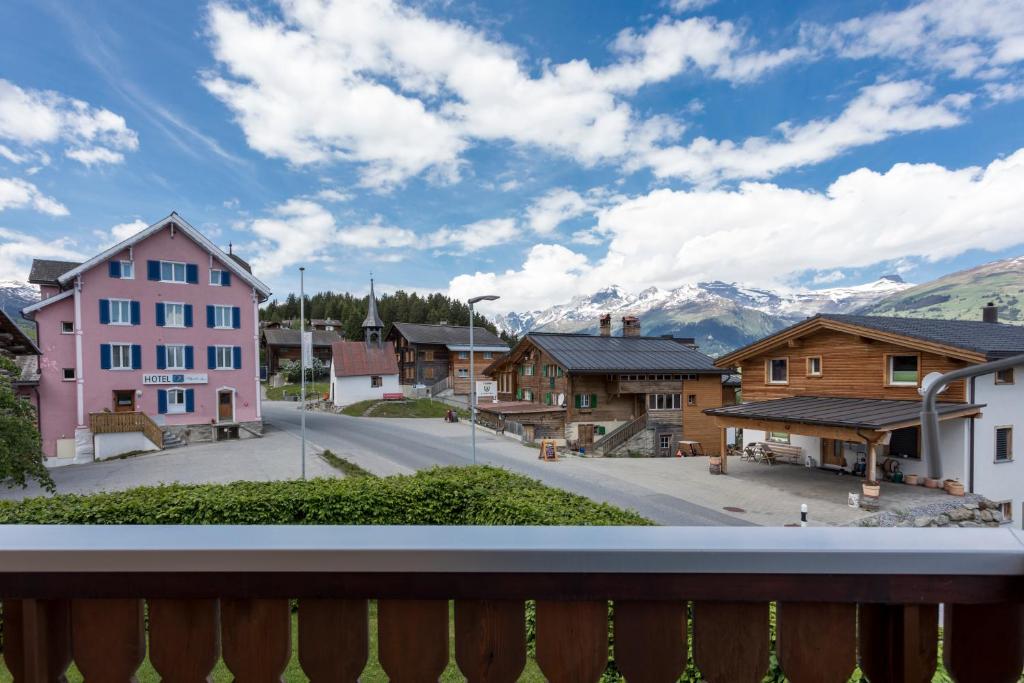 Nespecifikovaný výhled na hory nebo výhled na hory při pohledu z apartmánu