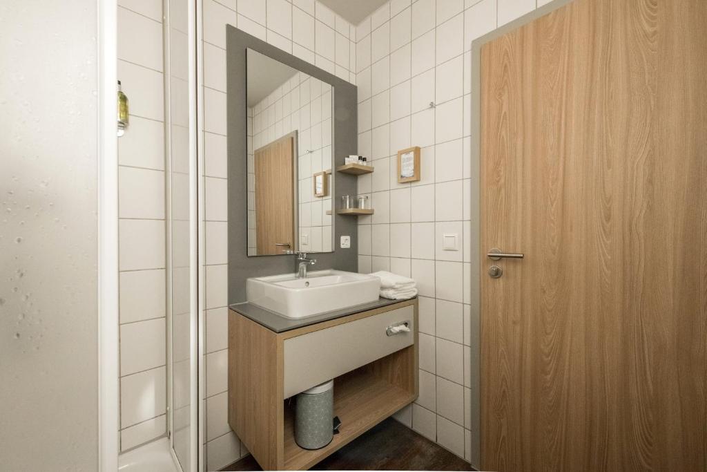 Łazienka w obiekcie stattHotel Weimar