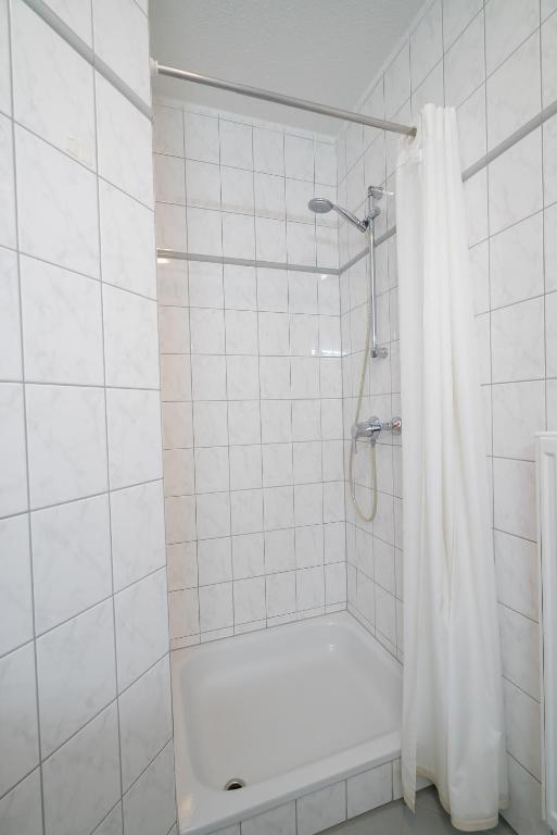 Koupelna v ubytování Zur Triftsperre