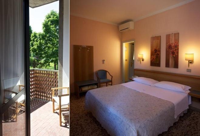 Postel nebo postele na pokoji v ubytování Hotel Astor