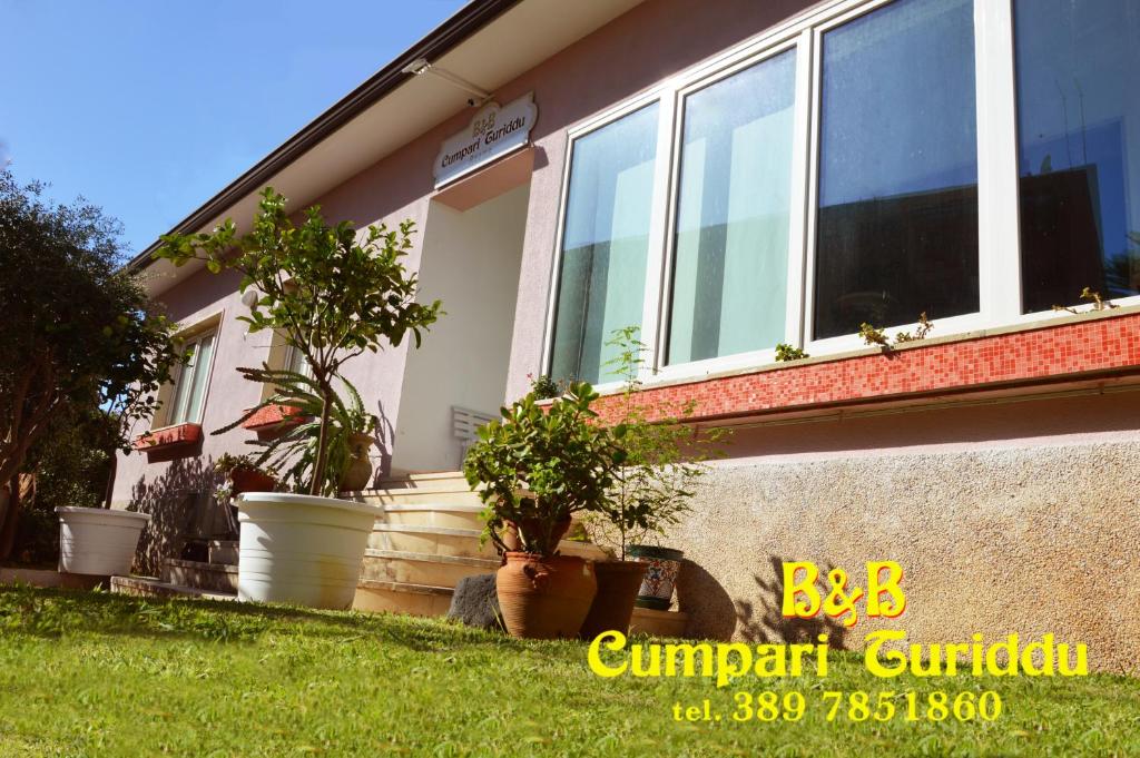 Zahrada ubytování B&B Cumpari Turiddu