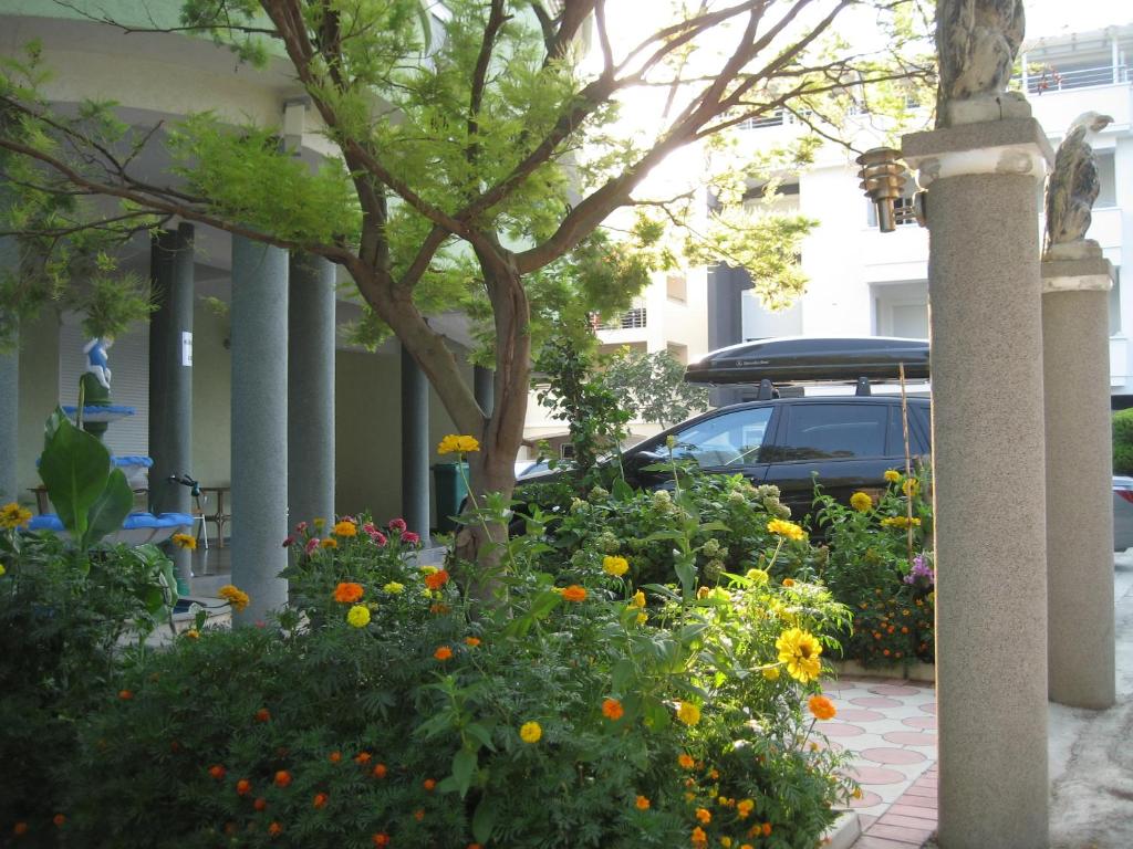 Zahrada ubytování Guest House Vila Mimoza