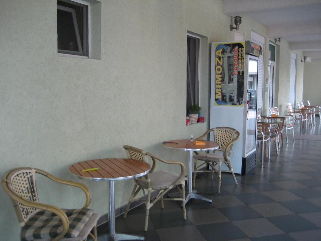 Posezení v ubytování Guest House Vila Mimoza