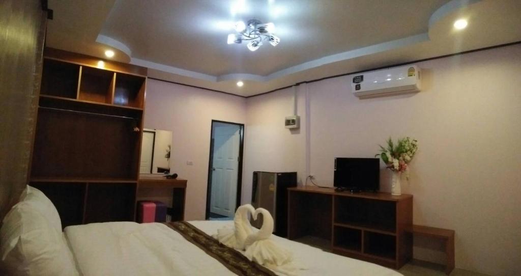 TV a/nebo společenská místnost v ubytování Mailuay Resort
